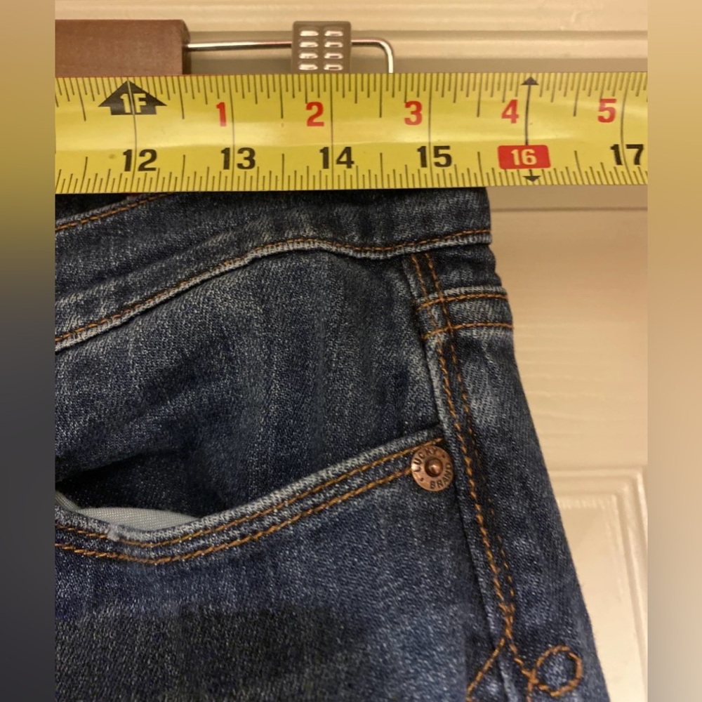 Lucky Brand Jeans Womens 10/30 Sofia Boot Bootcut Mid Rise Blue Denim Stretch - Picture 6 of 11